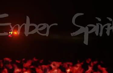 LOGO演绎动画粒子火焰片头燃烧字效大气视频的预览图